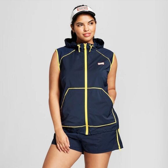 Hunter x Target Athletic Shorts with Side Zips - Picture 2 of 6